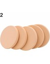 Blanca Esponja Desmaquilladora Pack de 10 Unidades Diámetro 5.4 Cm para Limpieza Facial Suave