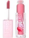 Maybelline New York Lifter Plump Lip Gloss Con Ácido Hialurónico y Pimiento Picante, Fórmula Vegana, Tono 001 Blush Blaze, 5 Ml