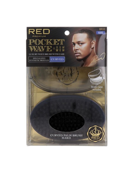 red_kiss_pocket_wave_boar_brush_hard_cepillo_de_pelo_de_cerdas_de_jabalí_duro_portátil_0649674064897_oferta