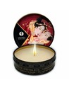 Shunga Mini Vela de Masaje Vino de Fresa 30 Ml Aroma Natural Erótico
