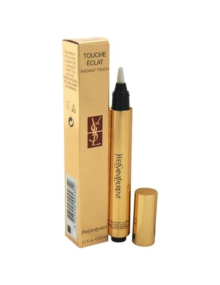 YVES SAINT LAURENT Touche Éclat Corrector N°2 2.5 ml | Iluminador Hidratante Anti-Fatiga | Kiwiku