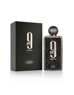 Afnan 9 Pm Night Out Extrait de Parfum Unisex 100 Ml Oriental Especiado para Noche