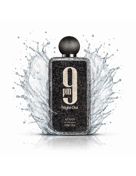 Afnan 9 PM Night Out Extrait de Parfum Unisex 100 ml | Oriental Especiado para Noche | Kiwiku