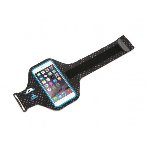 Atrevimiento Juramento Adolescente Brazalete Adidas Armband para iPhone 6 - Negro/Azul GB40013 kiwiku.com