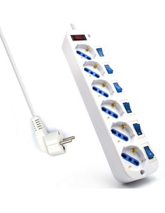 ewent_regleta_con_6_tomas_schuko_con_interruptor_individual_y_cable_de_5_metros_8054392613098_oferta