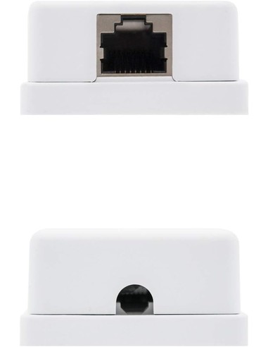 Roseta Superficie RJ45 Cat.6 FTP 1 Toma Blanco Nanocable | Kiwiku