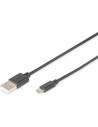 Digitus Cable de Conexión Usb Tipo A-micro Usb 1m Negro
