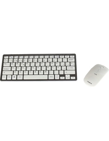 Compra Kit Teclado y Mouse Wireless Óptico TACENS Levis en Kiwiku
