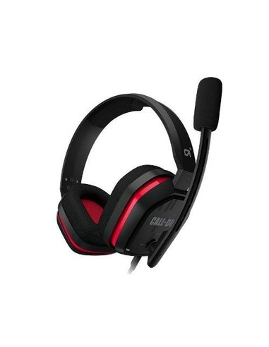 Auriculares Gaming Logitech A10 Call Of Duty Black/Red - Kiwiku