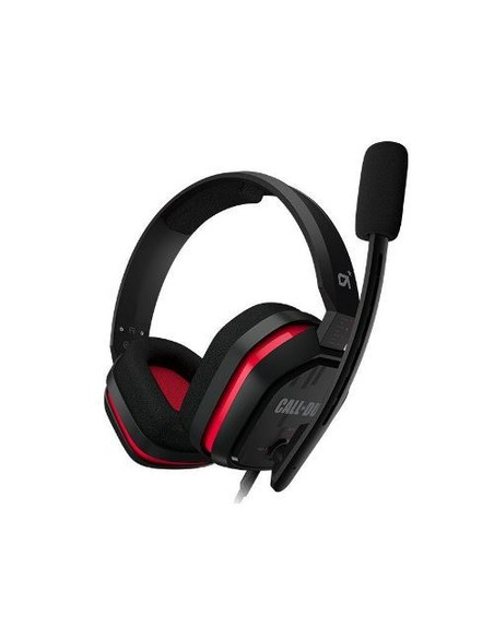 Auriculares Gaming Logitech A10 Call Of Duty Black/Red - Kiwiku