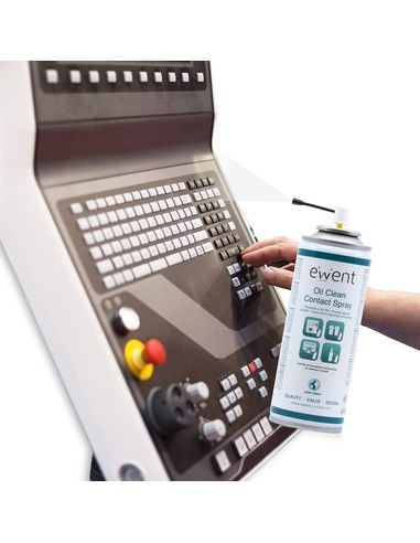 Limpiador De Aceite Ewent Para Contactos Eléctricos 200ml - Kiwiku