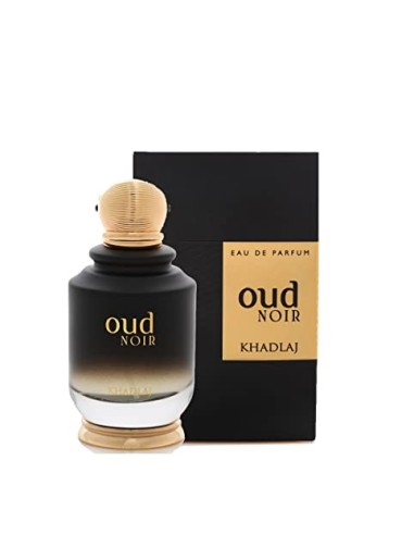 Khadlaj Oud Noir Eau De Parfum Unisex 100 Ml Ámbar Picante - Compra En Kiwiku