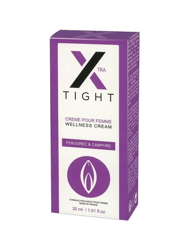 RUF X Tight Crema Masaje Íntimo Orgásmica 30 ml | Aumenta Placer Femenino | Kiwiku