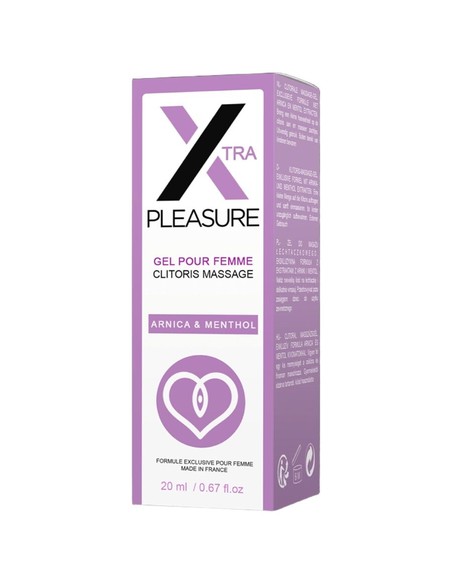 RUF X Pleasure Gel de Masaje para Clítoris 20 ml | Sensación Intensa | Kiwiku