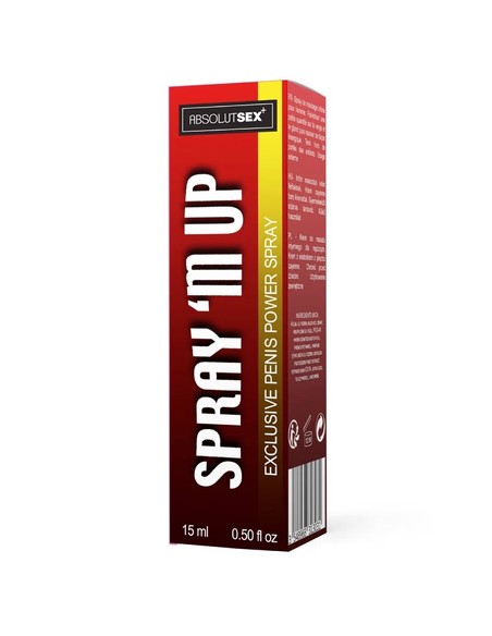 RUF Spray M Up Lavetra Erección 15 ml | Estimulante Natural para Hombres - Kiwiku