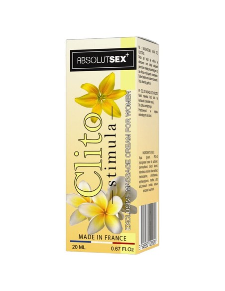 RUF Crema Estimuladora de Clítoris 20 ml | Mayor Placer Sexual Femenino | Kiwiku