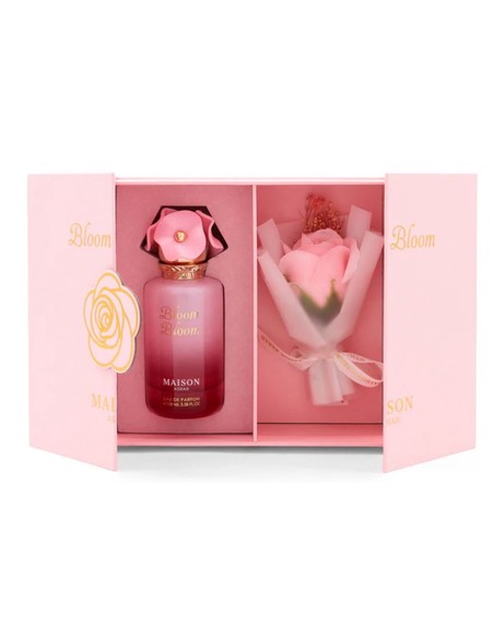 MAISON ASRAR Bloom Bloom Eau de Parfum Unisex 100 ml | Fragancia Floral Frutal Fresca - Kiwiku