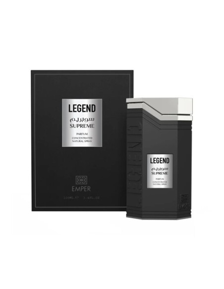 EMPER Legend Supreme Eau De Parfum 100ml Para Hombre - Fragancia Especiada Y Amaderada