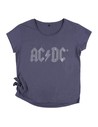 Cerda Camiseta Corta Single Jersey Acdc Negra Talla L