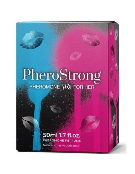 PHEROSTRONG Perfume Con Feromonas HQ Para Ella 50 ml | Kiwiku - Fragancia Floral-Amaderada Femenina