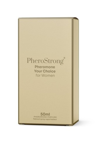 PHEROSTRONG Your Choice Perfume con Feromonas para Mujeres 50 ml | Kiwiku