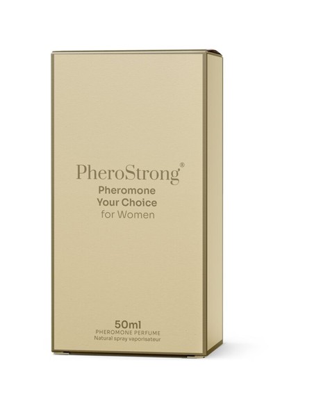 PHEROSTRONG Your Choice Perfume con Feromonas para Mujeres 50 ml | Kiwiku