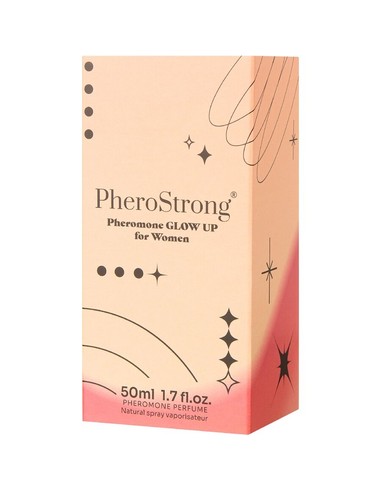 PHEROSTRONG Glow Up Perfume con Feromonas para Mujer 50 ml | Kiwiku