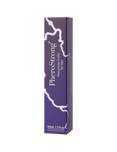 PHEROSTRONG Flare Perfume con Feromonas Hombre 50 ml | Fragancia Magnética en Kiwiku