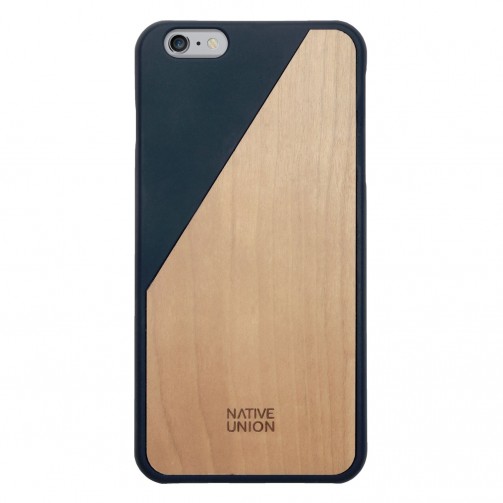Clic Wooden Para Iphone6 Plus Soft Touch Marine Cerezo Clic Mar