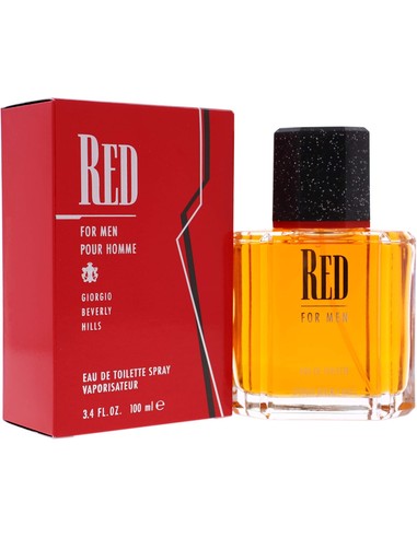Compra GIORGIO BEVERLY HILLS Red Men Eau de Toilette 100 ml en Kiwiku