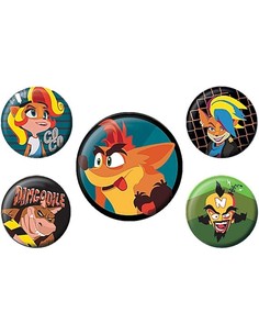 pyramid_international_juego_de_chapas_crash_bandicoot_it's_about_time_5050293807034_oferta