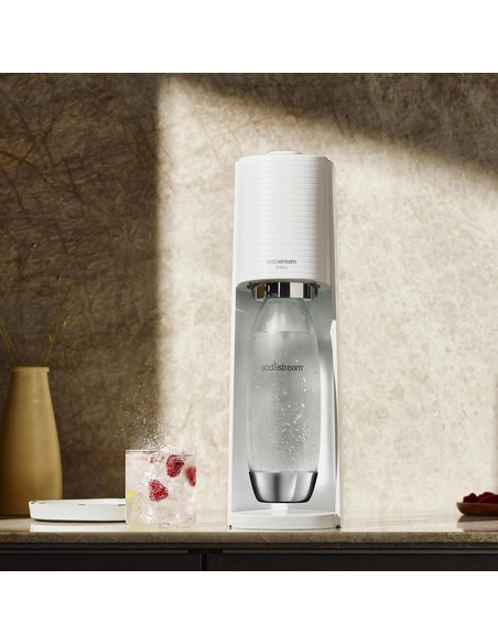 SodaStream Terra Megapack QC White - 3 Botellas Incluidas | Kiwiku