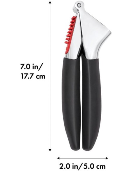 Compra OXO Garlic Press X-11107400 - Prensa De Ajos En Kiwiku