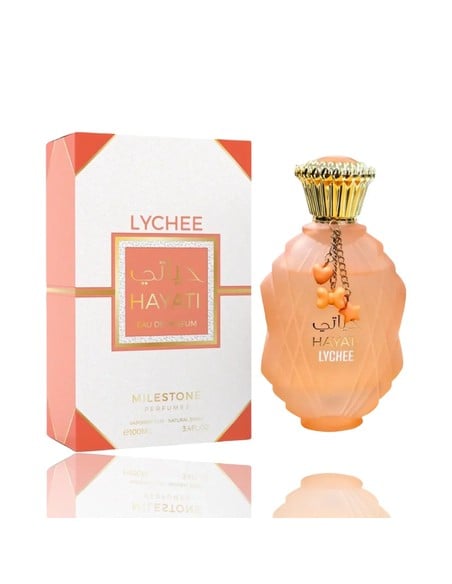 milestone_hayati_lychee_eau_de_parfum_100_ml_fragancia_femenina_frutal_dulce_exótica_6294021904759_oferta