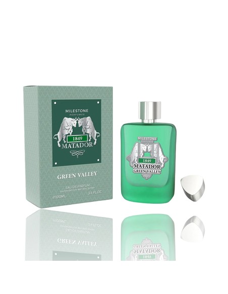 milestone_matador_green_valley_eau_de_parfum_para_hombres_100_ml_fragancia_aromatisch-holziger_fresca_verde_6294021906593_oferta