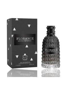 MILESTONE Florance Uomo Intense Eau de Parfum 100 ml para Hombres, Fragancia Holzig Aromatisch Würzig Intensiva
