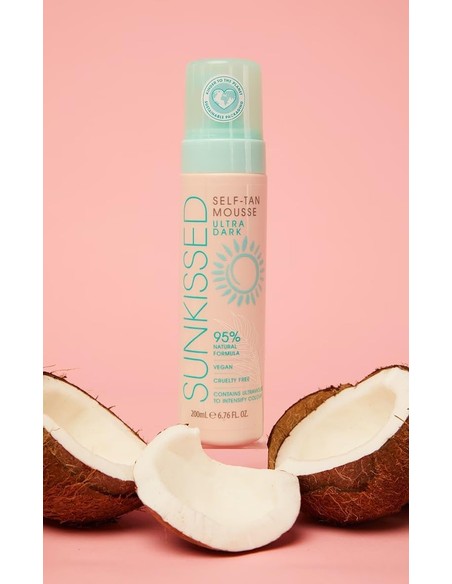 Compra SUNkissed Ultra-Dark Mousse 200 ml - Autobronceador Vegano
