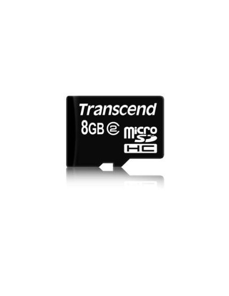 Transcend TS8GUSDC2 - Tarjeta de memoria micro SDHC de 8 GB TS8GUSDC2 kiwiku.com