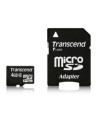 Transcend ts4gusdhc2 - tarjeta de memoria micro sdhc de 4 gb con 1 adaptador