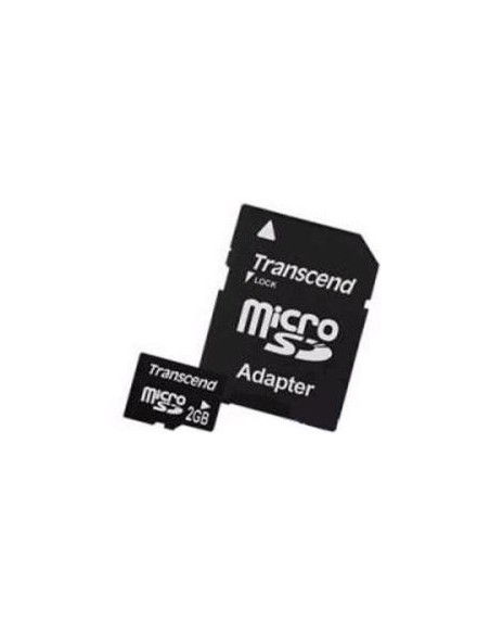 Transcend TS2GUSD - Tarjeta de memoria micro SD de 2 GB con 1 adaptador TS2GUSD kiwiku.com