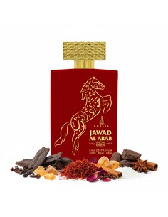 Khalis Jawad Al Arab Red Eau de Parfum Unisex 100 Ml Fragancia Oriental Intensa