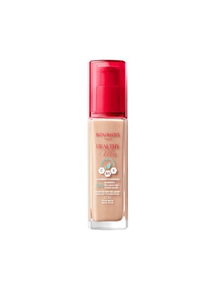 Bourjois Healthy Mix Radiant Foundation #525 Rose Beige 30 ml | Base Maquillaje Vegana Kiwiku
