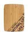 Bergner Tabla de Corte Rectangular 30x22x1.5 Cm Bambú Natural