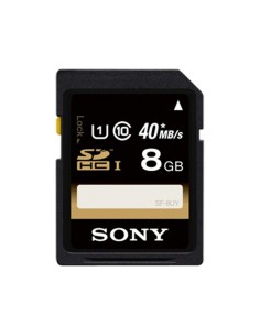 Sony SF8U - Tarjeta de memoria, 8 GB, color negro SF8U kiwiku.com