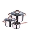 San Ignacio Batería de Cocina Onil Sg8160 (5 Piezas) Acero Inoxidable