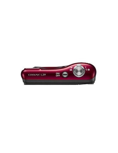 Camara digital 16 mpx Nikon L29 roja 999CL29R1 kiwiku.com