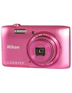 Nikon COOLPIX S3600 - Cámara compacta, rosa 999S3600P1 kiwiku.com