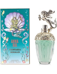 Anna Sui Fantasia Mermaid Eau de Toilette Spray para Mujer 75 Ml Floral Frutal Gourmand