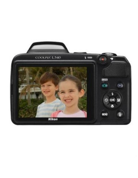 Nikon COOLPIX L340 Kit - Cámara, color negro 999CL340B1 kiwiku.com