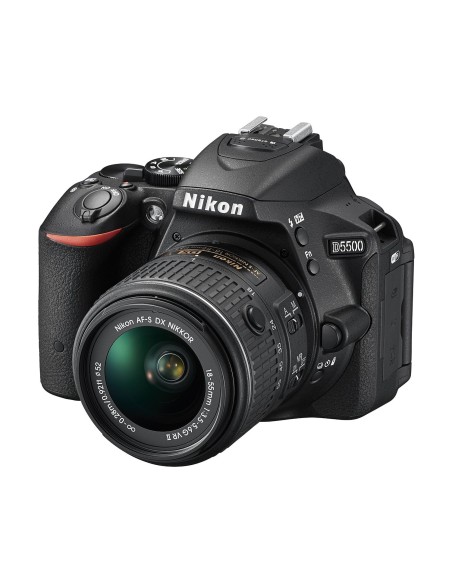 Nikon D5500 - Cámara digital Reflex de 24.2 MP, color negro 999D5500RII kiwiku.com